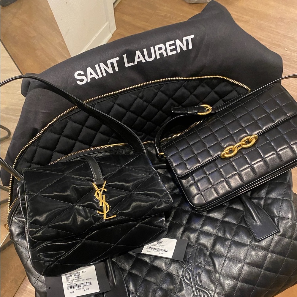 Saint Laurent, authentic black bags